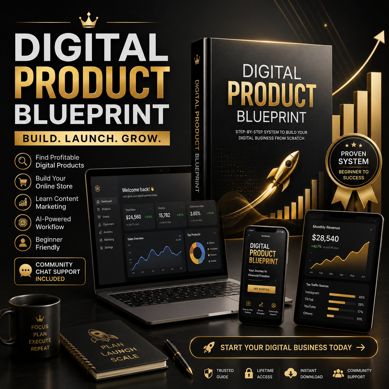 Digital Product Blueprint™ | VIP Personal Mentorship Program