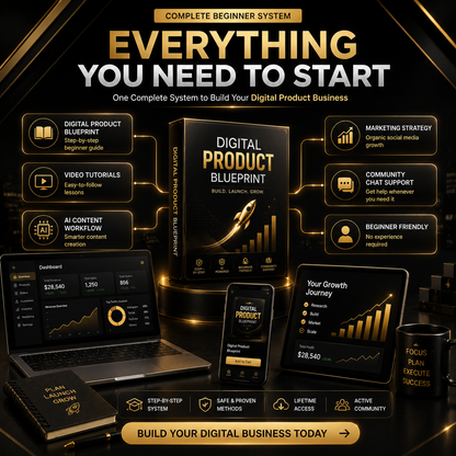 Digital Product Blueprint™ | VIP Personal Mentorship Program