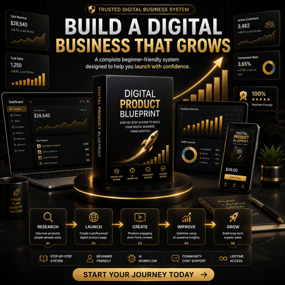 Digital Product Blueprint™ | VIP Personal Mentorship Program