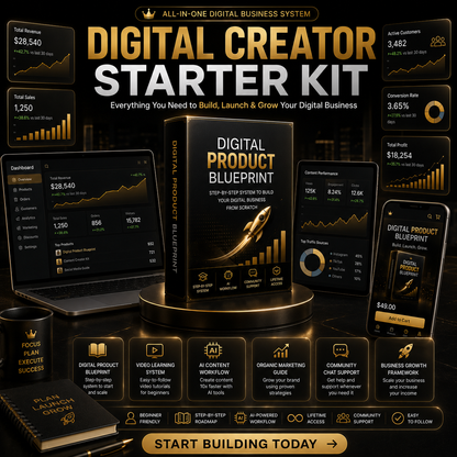 Digital Product Blueprint™ | VIP Personal Mentorship Program