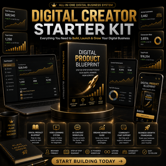 Digital Product Blueprint™ | VIP Personal Mentorship Program
