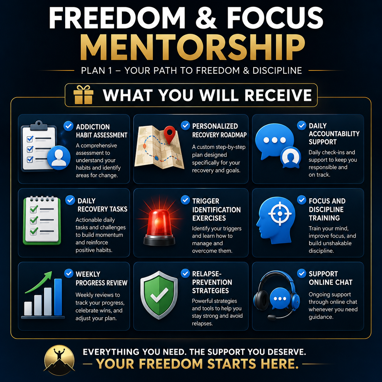 Freedom & Focus Mentorship.