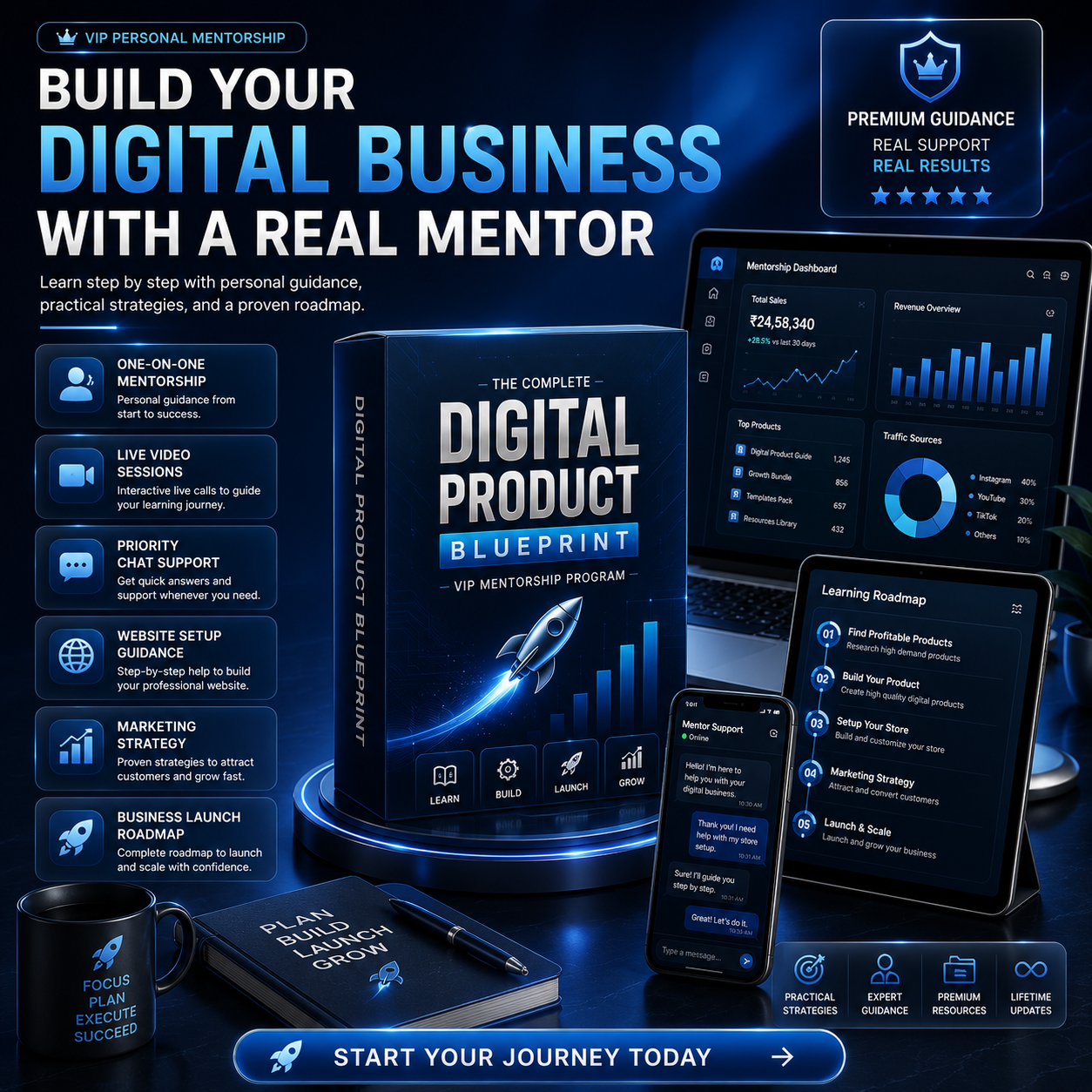 Digital Product Blueprint™ | VIP Personal Mentorship Program